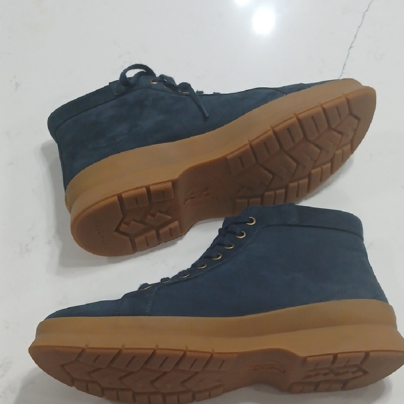 Cole Haan Men's Navy High-Top Sneakers, Gentle Used Sz 10m - Picture 2 of 11